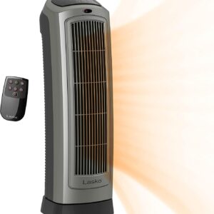 Lasko 5538 Ceramic Tower Heater with Remote Control