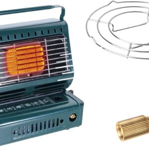 LIUD Dual Purpose Tent Heater for Camping Propane Butane Heater Portable Heater for Camping Portable Heater for Car Space Heater Gas Heaters for Fishing Camping Hiking Patio