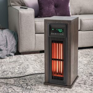 LifeSmart 23 Inch Tower Heater with Oscillation, HT1216