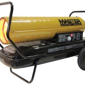 Master MH-215T-KFA Kerosene Forced Air Heater with Thermostat, 215,000 BTU
