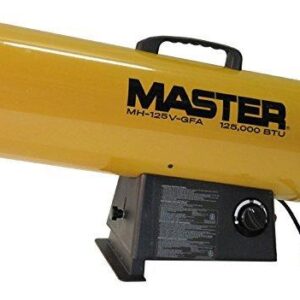 Master MH-125V-GFA 125,000 BTU LP Forced Air Heater, Variable Output