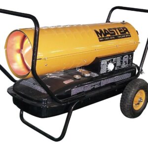 Master MH-135T-KFA Kerosene Forced Air Heater with Thermostat, 135,000 BTU