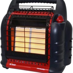 Mr Heater Big Buddy Portable Propane Gas Heater, 4000 to 18000 BTU