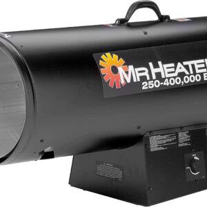 Mr. Heater 250,000-400,000 BTU Forced Air Propane Heater with QBT, Regular, Multicolored