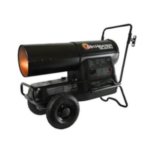 Mr. Heater Mr. Heater 125,000 BTU Kerosene Heater – Features built-in thermostat – 3,000 sq ft heating area, 1 each, sold by each