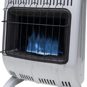 Mr. Heater Vent- 20,000 BTU Blue Flame Natural Gas Heater, One Size, Multi