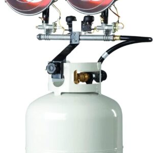 Mr. Heater F242655 MH30TS Double Tank Top Outdoor Heater, 8000 to 30000 BTU Per Hour