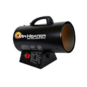 Mr. Heater MH60QFAV 60K BTU Forced Air Propane Heater (Heats 1,500 SQ.FT)