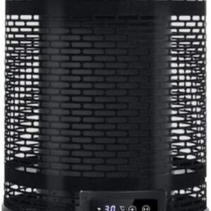 NICEYY Indoor Electric Space Heater Portable Desk Quiet Personal Heater Mobile Phone Remote Intervention with Adjustable Thermosta Electric Heater