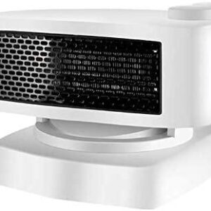 NICEYY Indoor Space Heaters Oscillating Space HeaterThermal Ceramic PTC with Tip-Over Safety Cut-Off, Overheat Protection and Adjustable Thermostat – Rotates 120°