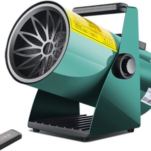 NICEYY Industrial Fan Heater, Heavy Duty Electrical 3Kw 220V  Standing Convector Ceramic Heater with Overheat Protection Portable