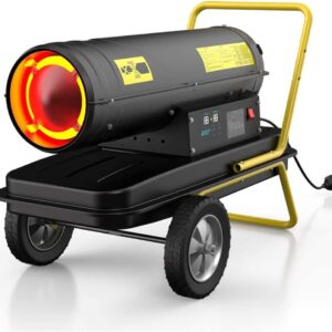 NICEYY Industrial Heater Dual Thermostat Control Pure Copper Wire Motor Overheating Protection Heating Area 80-120㎡ Greenhouse Farm Factory