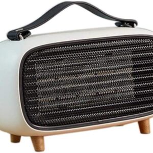 NICEYY Personal Space Heater Portable Ceramic Heater Over-Heat Protection & Tip-Over Protection One Button and One Light Mini Heater Fan
