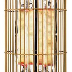 NICEYY Space Heater Electric Heater Portable Personal Heater for Office Home Room Indoor Use With360° All-Round Heating Tilt-Automatic Power-Off Protection Carbon Tube Heating (White)