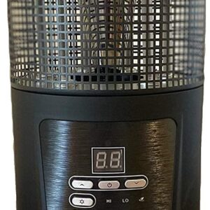 NTec Quartz Infrared Heater Two heat settings: 1,000w/1,500w Overheat and tip over safety shutoff Child safety lock