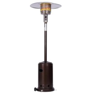 OTFitness Outdoor Gas Heater,Portable Heater,88 Inches Tall Premium Standing Patio Heater,With Auto Shut Off And Simple Ignition System,Wheels And Base Reservoir