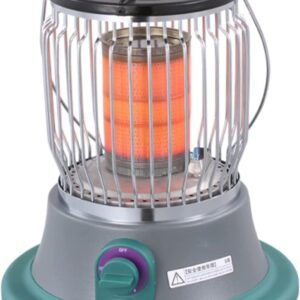 Outdoor Tent Propane Heater,2 in 1 Camping Gas Stove Portable Heaters with Handle,Outdoor Multifunctional Camping Gas Stove for Ice Fishing Hiking Hunting Patio,Ceramic Heater (Color : Propane)