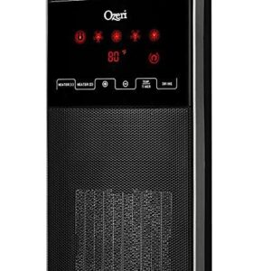 Ozeri OZH1 Dual Zone Oscillating Heater with Remote, Black