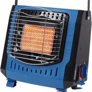 Portable Heater For Camping, Butane Stove Compact And Lightweight Gas Heaters With Portable Handle, Tent Heater Camping Heater Adaptor For Outdoor Camping Hiking