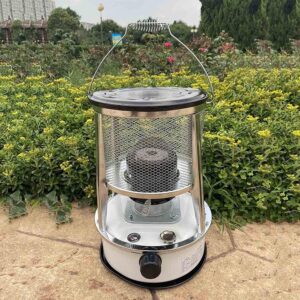 Portable Kerosene Heater 6L, Indoor Kerosene Stove Burner Emergency Oil Heaters, with Fall Protection, 3 Spare Wicks