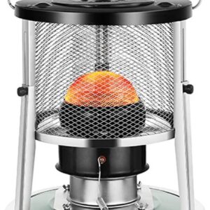 Portable Kerosene Stove Heater for Indoor Use，Red Kerosene Heaters with Stove Bag，Non Electric Heater, Stainless Steel Oil Heater， with Storage Bag and Accessories