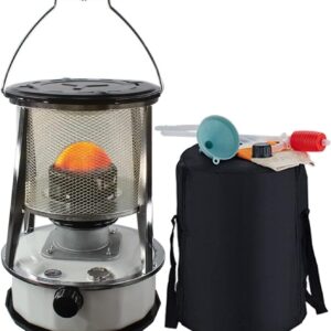 Portable Kerosene Stove Heater for Indoor, Outdoor Camping Heating Stove, Without Electricity Efficient Heater for Indoor, Outdoor, Camping,White