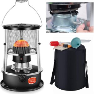 Portable Kerosene Stove Heater, 4.5L Emergency Stove with Adjustable Heat Control, Kerosene Heater for Outdoor Camping Hiking Backpacking Picnic