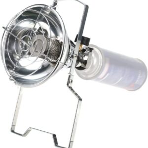 QICC 1000W Outdoor Gas Stove Portable Piezo Ignition Gas Heater Warmer Heating Stove for Long Gas Tank Winter Heater Stove