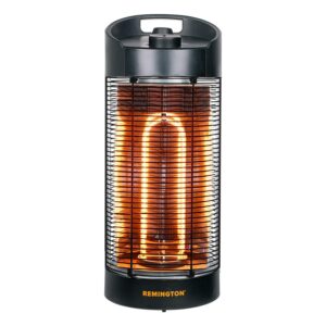 Remington REM-211CF-120 Radiant 1200W Electric Portable Space Heater, Black