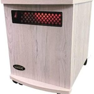 SUNHEAT USA1500-M Indoor Infrared Space Heater, 150100009 (Antique White)