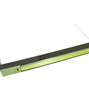 TPI Corporation OCH46-208VE Fostoria Quartz Electric Infrared Heater – Outdoor/Indoor Rated, Steel Housing, 2000W, 208V, Overhead Heating Equipment