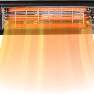 Veito Aero Electric Heater – Wall Mount Infrared Space Heater for Indoor/Outdoor – Energy Efficient