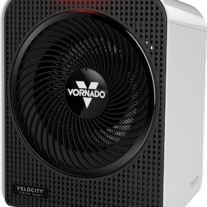 Vornado Velocity 5 Whole Room Space Heater with Auto Climate Control, Timer, and Safety Features, White