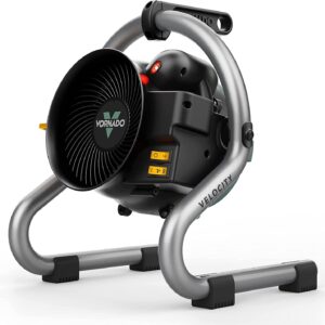 Vornado Velocity HD Garage Space Heater with Fan, Tilt Head, Advanced Safety Features