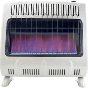 White Unvented Propane Heater