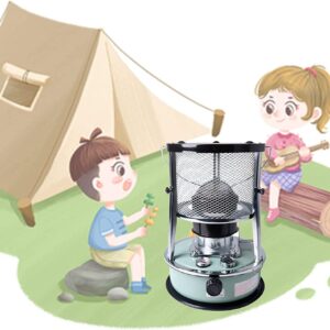 WJ 2600W Kerosene Stove, Outdoor Patio Home Camping Heater, No Electricity Smokeless Fuel Saving Heater