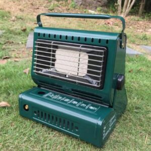 WJWA Outdoor Heater & Stove 2 in 1 Portable Propane Heater for Camping Tents Ice Fishing Hiking Compact Winter Warmer, 20 * 24 * 25 cm