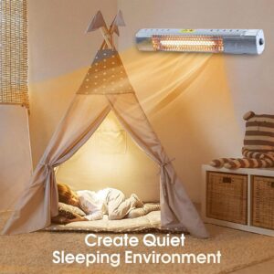 xukasiboPN7 2022 Wall-mounted Electric Heater Suitable For Indoor And Outdoor 800w,220v,50HZ Gifts R4233