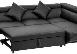 Black Sofa Sectional Sofa Bed futon
