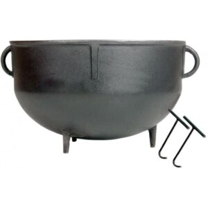 Cajun Classic 15-Gallon Seasoned Cast Iron Jambalaya Pot – GL10443S