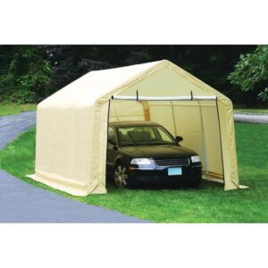 CoverPro 10 ft. x 17 ft. Portable Shed, Garage or Car Shelter