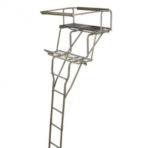 Heavy Duty Two Man Ladder Deer Tree Stand 13″