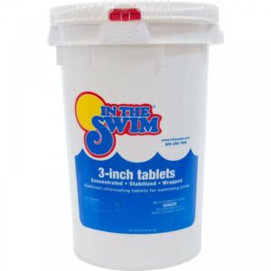 In the Swim 3 inch Chlorine Tablet Bucket – 50 Pound