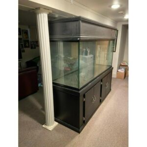 225 Gallon Freshwater Aquarium Tank with Base/Hood
