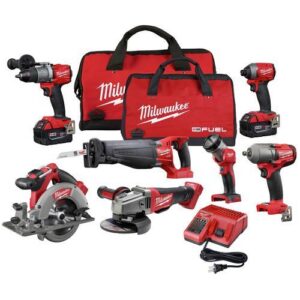 Milwaukee 2997-27 M18 FUEL 7-Tool Combo Kit