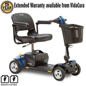 Pride Sports Pride Go-Go Elite Traveller Plus 4-Wheel Travel Scooter w/ Avail Ext Warr