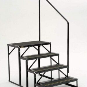 Stromberg Carlson EHS-103-R Park Model Econo Porch-3-Step, Black