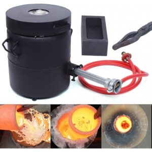 TBVECHI Melting Furnace, 6KG Gas Propane Melting Furnace Gas Forge Copper Gold Silver Casting Smelter Tool
