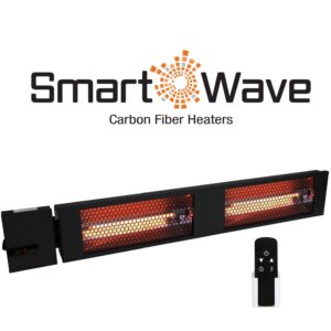 King Electric 42″ Infrared Radiant Indoor/Outdoor Patio Heater w/ Remote, 3000W/ 240V
