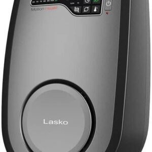 Lasko Ceramic Room Heater with 3D Motion Heat Technology, Adjustable Thermostat with 2 Settings, Safety Features,Timer & Remote Included